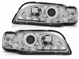 Scheinwerfer Set Chrom für Volvo S40 V40 1996–2000 mit LED Standlicht - CR Tuning