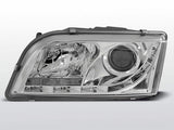 Led Scheinwerfer Set in chrom für Volvo S40/V40 02.96-12.2003