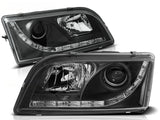 Led Scheinwerfer Set in schwarz für Volvo S40/V40 02.96-12.2003