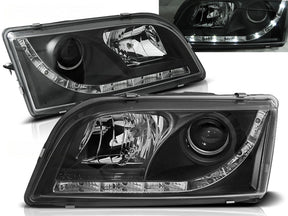 Led Scheinwerfer Set in schwarz für Volvo S40/V40 02.96-12.2003 - CR Tuning