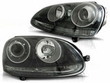 Scheinwerfer Set für VW Golf 5 10.2003-2009 schwarz