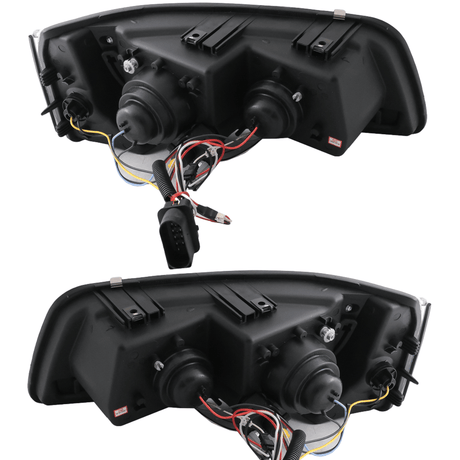 LED Scheinwerfer Rückseite mit Kabelbaum für Fahrzeugtuning von CR-Tuning