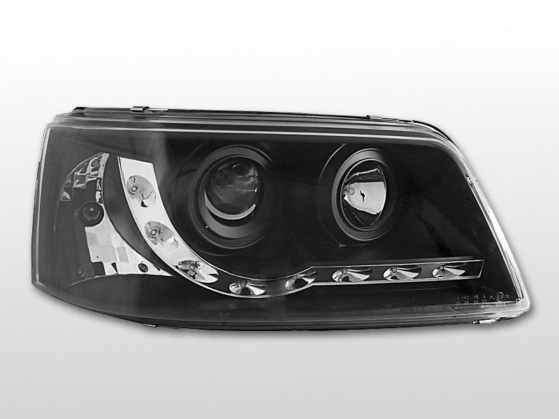 Led Scheinwerfer Set in schwarz für VW T5 04.2003-08.2009