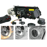 Angel Eyes Scheinwerfer Set in chrom für VW Passat B5 3B 11.1996-08.2000