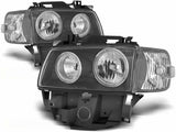 Angel Eyes Scheinwerfer Set in schwarz für VW T4 08.1996-03.2003