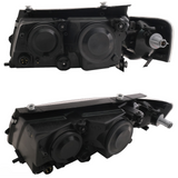Scheinwerfer Set inkl Nebellicht schwarz für VW Passat B5 3B 11.1996-08.2000