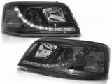Led Scheinwerfer Set in schwarz Für VW T5 04.2003-08.2009 Bus Multivan
