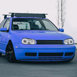 Angel Eyes Scheinwerfer Set für VW Golf 4 Typ 1J Bj. 1998-2003 chrom