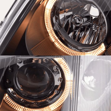 Angel Eyes Scheinwerfer für VW Passat 3BG B5 FL 09.2000-03.2005 Set schwarz - CR Tuning