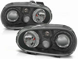 Scheinwerfer Set für VW Golf 4 IV R32 look schwarz 09.1997-09.2003