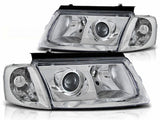 Scheinwerfer Set für VW Passat B5 3B 11.1996-08.2000 H7/H7 chrom