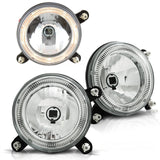 Scheinwerfer für VW Golf 1+2 I+II inneres Fernlicht m. SLR chrom