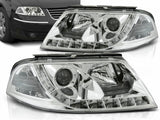 Led Scheinwerfer Set in chrom für VW Passat 3BG 09.2000-03.2005