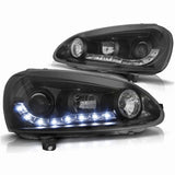 LED Scheinwerfer Set für VW Golf 5 V 10.2003-2009 schwarz