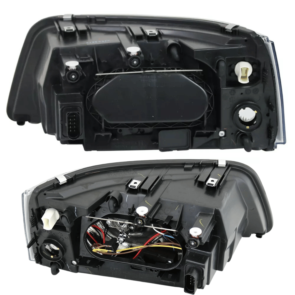 Scheinwerfer Set für VW T5 04.2003-08.2009 in schwarz