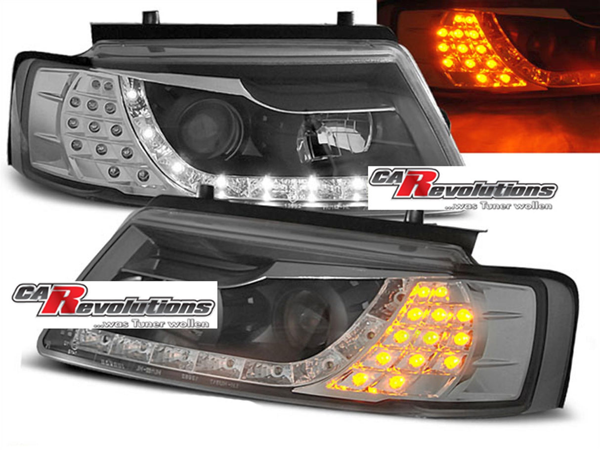 Led Scheinwerfer Set in schwarz für VW Passat B5 11.1996-08.2000
