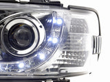 Led Scheinwerfer Set in chrom für VW T4 08.1996-03.2003 Multivan langer Vorderwagen