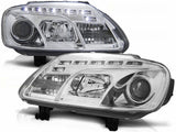 Led Scheinwerfer Set für VW Touran Caddy 1T 02.2003-10.2006 in chrom