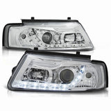 Led Scheinwerfer Set in chrom für VW Passat B5 11.1996-08.2000