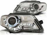 Led Scheinwerfer Set in chrom für VW Passat B6 3C 03.2005-2010