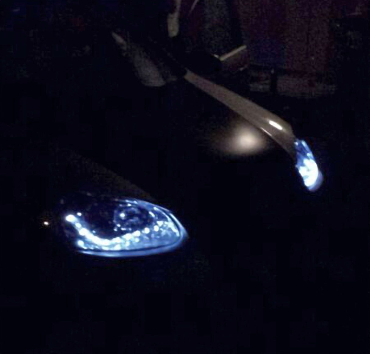 Led Scheinwerfer Set in chrom für VW Golf 5 V