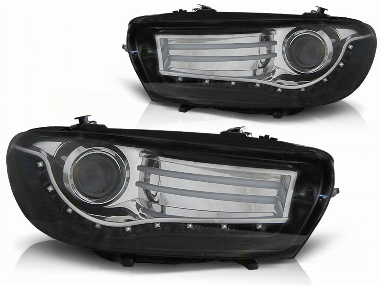 Scheinwerfer Set schwarz für VW Scirocco 2008-04.2014