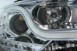 LED Light Tube Scheinwerfer in chrom für VW Jetta 1.11-18