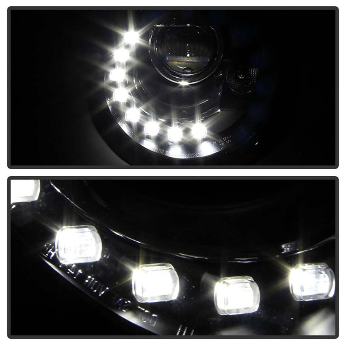 LED Scheinwerfer Set für VW New Beetle 1998-2005 schwarz H7