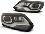 Für VW Tiguan 2011 - 12.2015 DRL schwarz