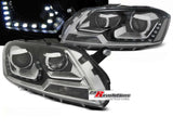 Led Scheinwerfer Set in schwarz für VW Passat 3C B7 10.2010-10.2014