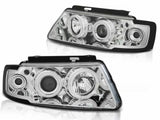 Angel Eyes Scheinwerfer CCFL chrom für VW Passat B5 3B 11.1996-08.2000