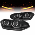 LED Scheinwerfer Set Schwarz VW Polo VI 2G 2017-2021 sequentieller Blinker