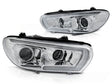 LED LightTube Scheinwerfer Chrom VW Scirocco 2008-2014 mit LED Tagfahrlicht dynamische Blinker