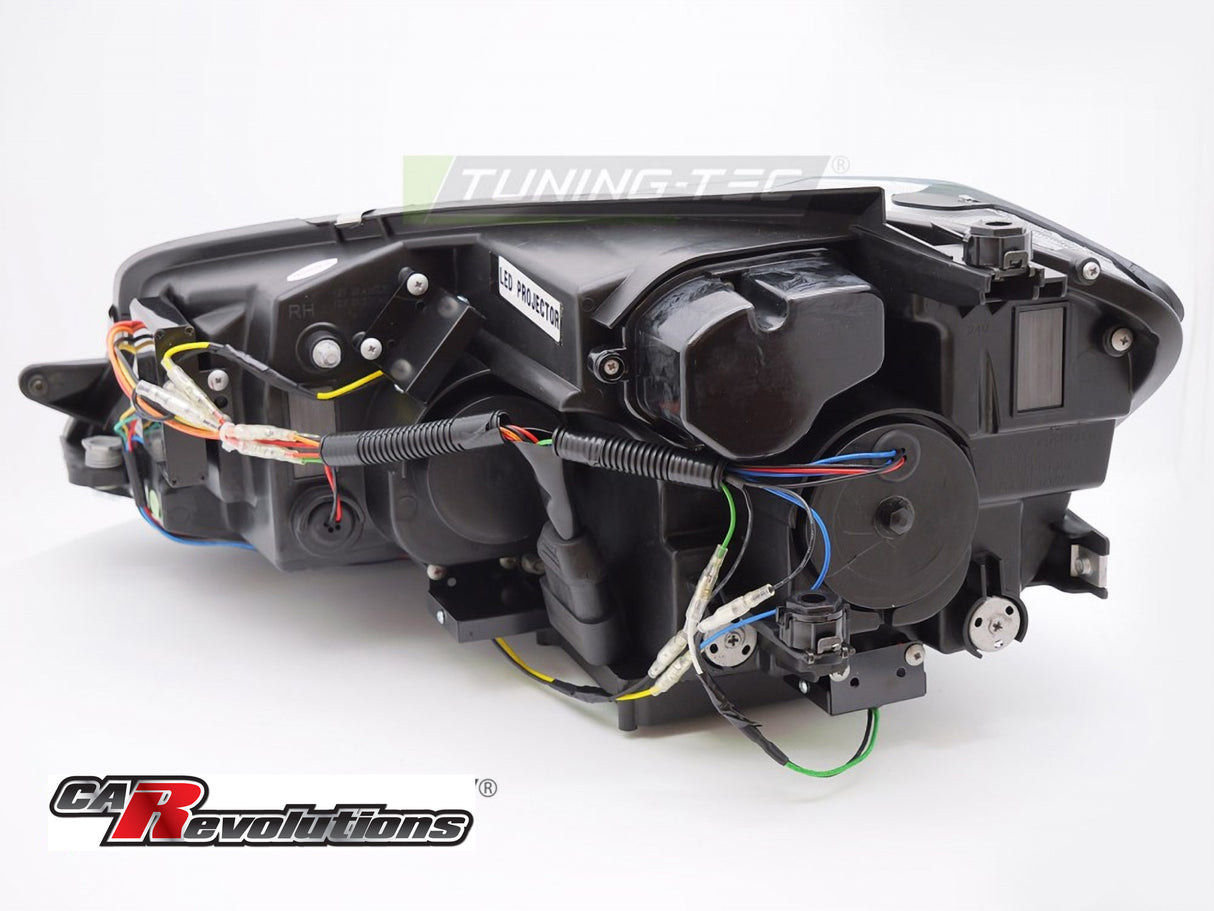 Voll LED Scheinwerfer Set dynamischem Blinker für VW Golf 7 2017-2019 schwarz