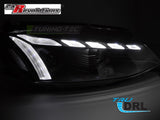 Voll LED Scheinwerfer Set dynamischem Blinker für VW Golf 7 2017-2019 schwarz