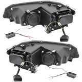 Scheinwerfer Set Chrom für VW Polo VI 2G 2017–2021 mit LED Tagfahrlicht & Dynamischer Blinker
