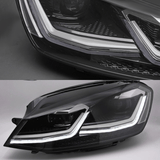 Voll LED Scheinwerfer Set Line für VW Golf 7 VII 2012–2017 Limo & Kombi mit Dynamischen Blinkern & Welcome Light