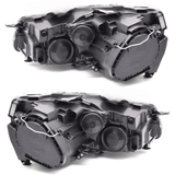 Voll LED Scheinwerfer Set für VW Golf 6 VI 2008–2013 Welcome Light Schwarz