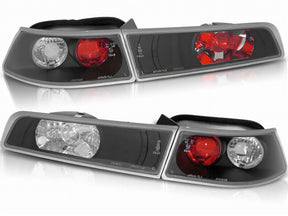 Schwarzes Rückleuchten Set für Alfa Romeo 145 94-00, LED-Optik, Tuning Zubehör