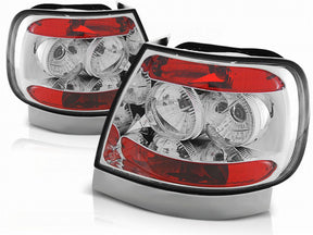 Chrom Rückleuchten Set für Audi A4 11.1994-09.2000, LED Tuning Zubehör