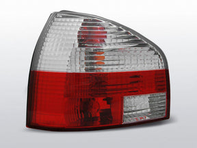 leuchten Set rot weiß 1996-2000 für CR-Tuning für Audi A3 8L Rück