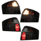 Halogen Rückleuchten Set in Smoke für Audi A4 B6 Limousine 2000–2004