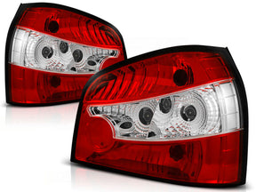 leuchten Set rot Halogen Schrägheck 1996-2000 Tuning Zubehör für Audi A3 8L Rück
