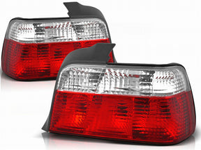 Rückleuchten Set rot für BMW E36 Limo 1990-1999, klare Optik