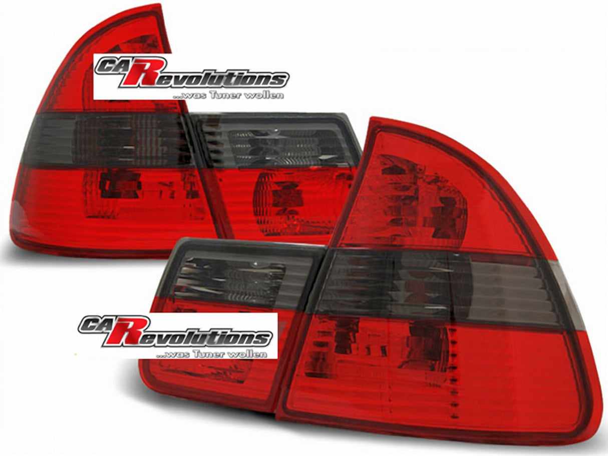 Rückleuchten Set in rot rauch für Für BMW E46 1999-2005 TOURING RED