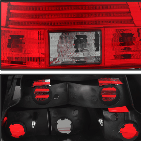 Rückleuchten für BMW E46 Coupe/Cabrio LED rot mit Rückstrahler und Fassung