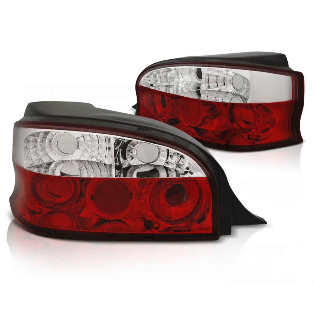Halogen Rückleuchten Set Rot für Citroen Saxo Schrägheck 1996–09/1999