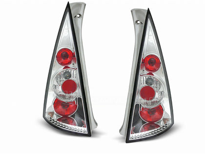 Rückleuchten Set in chrom für Citroen C3 03.2002-08.2005