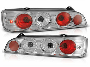 Chrom Rückleuchten Set Fiat Seicento 98-10 LED Tuning Zubehör