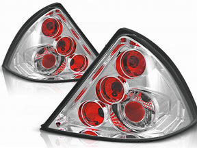 Chrom Rückleuchten Set für Ford Mondeo MK3 2000-2007, Tuning LED Rücklichter